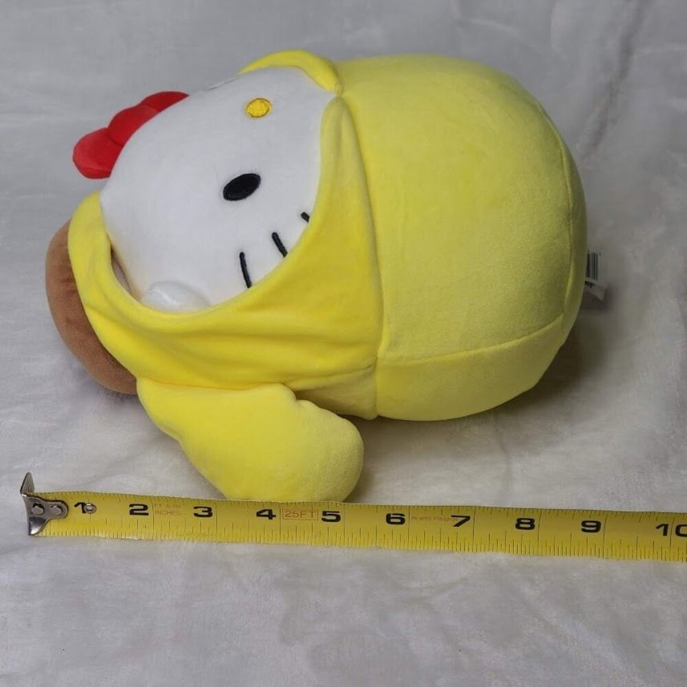 Hello Kitty Squishmallow Plush Pompompurin Costume Hoodie 8" Removable Hood NWT - Picture 14 of 14